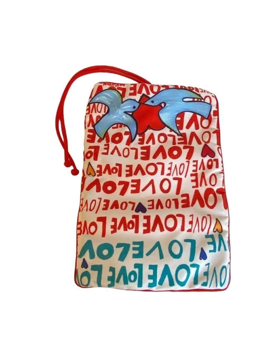 Brighton Jewelry Love Dove Travel Jewelry Roll Pouch Roll Up Bag